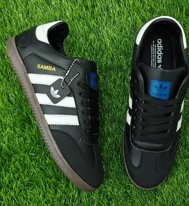 Adidas Samba Black/Gum PU