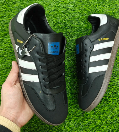 Adidas Samba Black/Gum PU