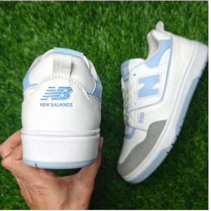 NB 550 Sky/White