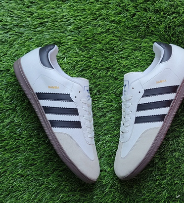 Adidas Samba White/Black/Gum PU