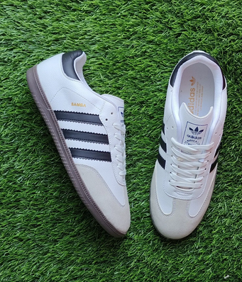 Adidas Samba White/Black/Gum PU